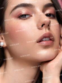 SHEGLAM Cosmic Crystal Eyeshadow Quad-Charm School 4-Clolor Matte Glitter Eyeshadow Palette Rose Gold Warm Peach Brown Long Lasting Ultra Pigmented Smooth Blendable Eyeshadow Pink  Eyeshadow Brand Beauty Makeup Face Paint Cosmetic For Women Girls Perfect For Winter Spring Ideal For Y2K Fancy Fashion Suitable For Birthday Gift Party Ready Best Color - Charm School - View 3