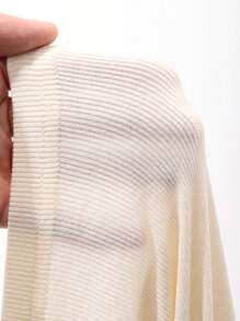 DAZY Women's Letter Print Color Block Round Neck Raglan Short Sleeve Slim Fit T-Shirt Graphic Tee - Black and White - View 8