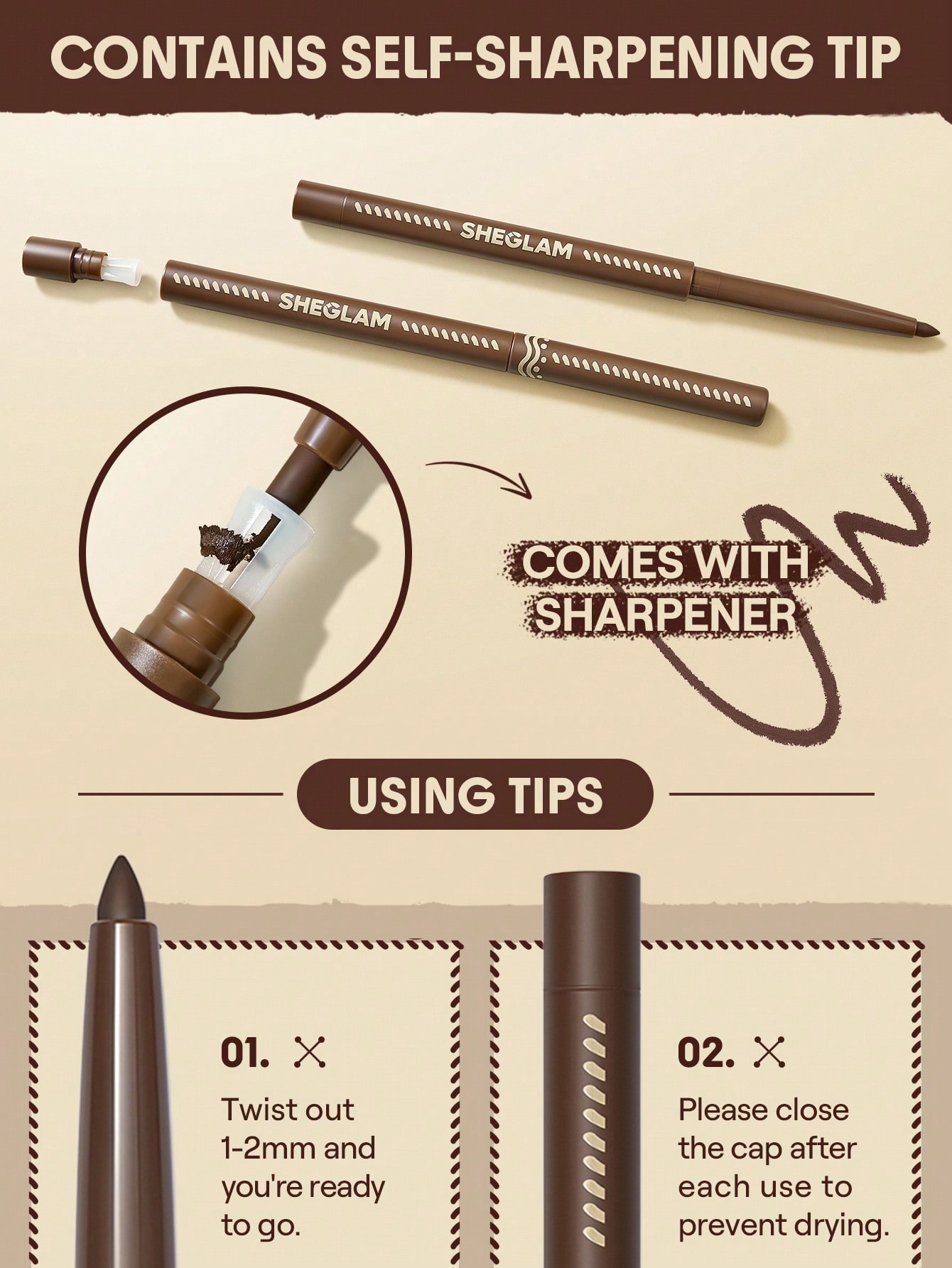 SHEGLAM Smoke Clouds Kohl كحل للعيون-Jet Set محدد,...