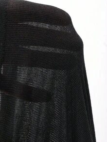 DAZY Damen lässiges, vielseitig einsetzbares, einfarbiges Langarm T-Shirt