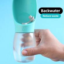 1 Pc Pet Water Bowl Portable Drinking Cup For Dogs, Dog Water Bottle For Dogs Cat Portable Leakproof Puppy Drinking Bowl Dispenser Outdoor Pet Drink Feeder Cup Supplies,Outdoor Travel Water Bottle Dog Outing Dog Stuff(Gray Style Tends To Be White))