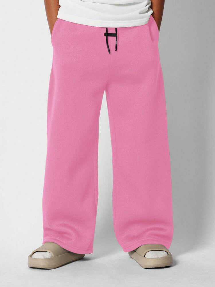 Wide Leg Drop Crotch Joggers Sweatpants