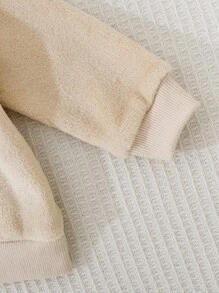 Süßer Rundhals Baby Jungen Plüsch Anzug