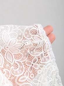 Fairmaia German Solid Colored Lace Sheer Dirndl Top For Women, Traditional Summer Wear Blouse, For Oktoberfest