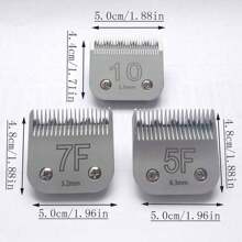SRGC 5F.7F.10# OSTER系列宠物美容剪刀刀片，国际通用 - 彩色 - 查看 5