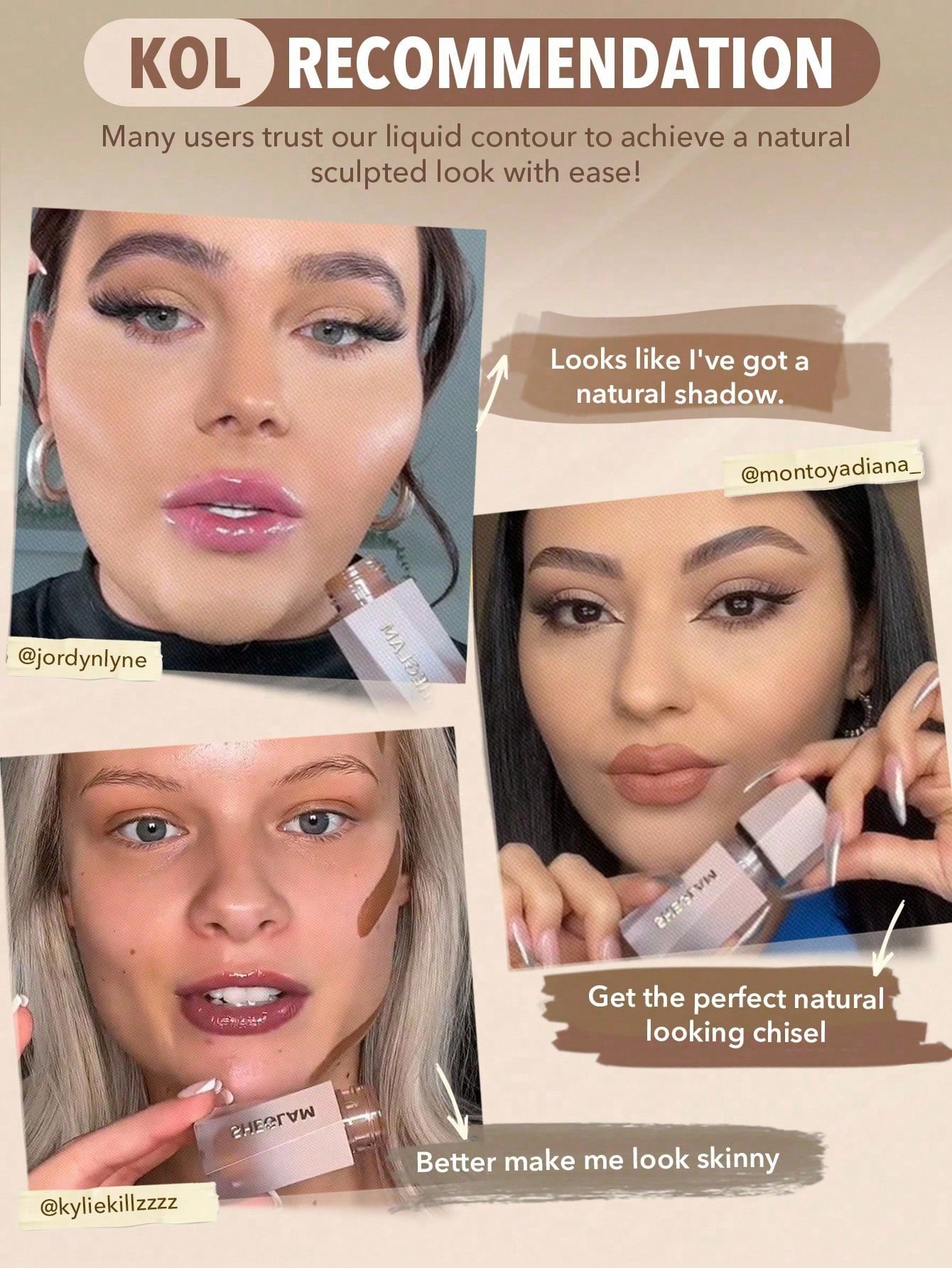 SHEGLAM SHEGLAM سن سكالبت سائل التحديد - عسل دافئ