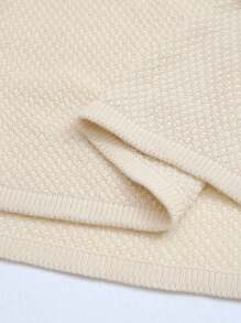 Lumivelle Vestido mini de punto ajustado sin mangas casual para mujer, ideal para vacaciones - Albaricoque - Ver 7