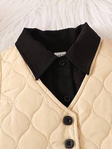 2pcs Young Girls Casual Ribbed  Outfit, Autumn/Winter