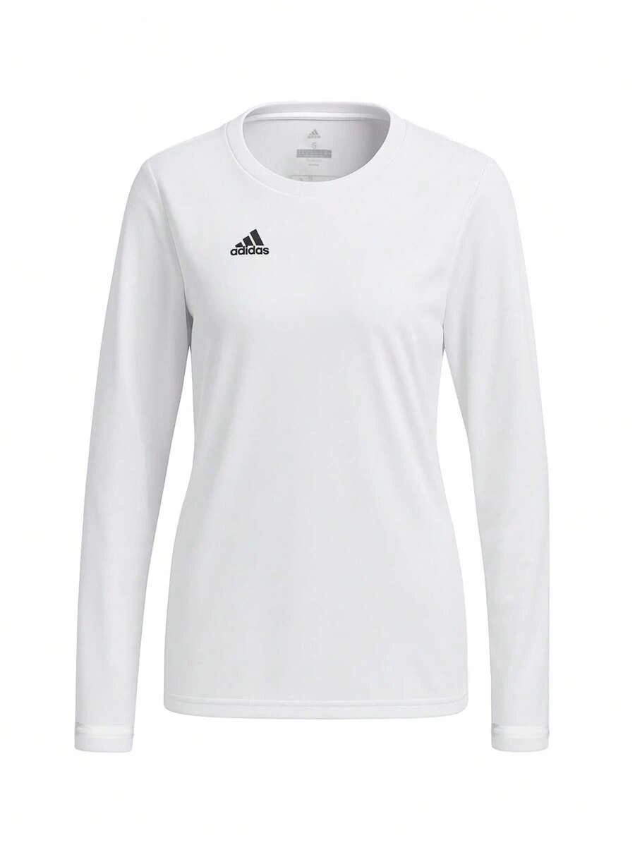 Adidas T19 LS JSY W - 白色 - 查看 1