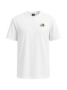 The North Face Women's S/S Essential Oversize Tee Dress - White Beige - 查看 1