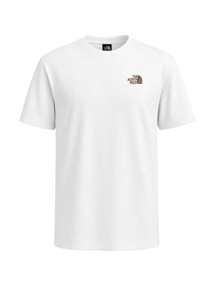 The North Face Women's S/S Essential Oversize Tee Dress - White Beige - 查看 1