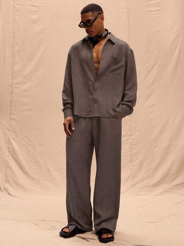Musero Oversized Linen Pants Only Spring Summer Vacation Easter