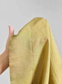 Ontre 2025秋季纯色圆领休闲度假无袖上衣，度假上衣，沙滩上衣，派对上衣，基本款上衣，节日上衣，社交上衣，女士派对上衣，百搭日常通勤，音乐节，商务休闲女士基本款上衣，女士办公室服装