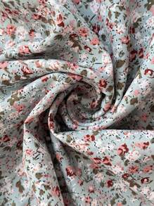 EMERY ROSE 大码夏日度假花卉印花修身连体裤