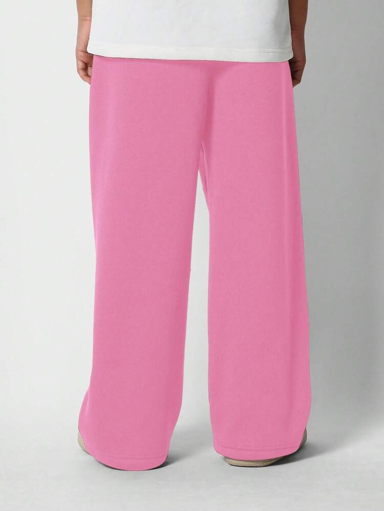 Wide Leg Drop Crotch Joggers Sweatpants