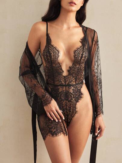 Charlaine Women able Verleidelijke Zwart Lingerie Set Going Out Cozy Elegante s, Baddie Look