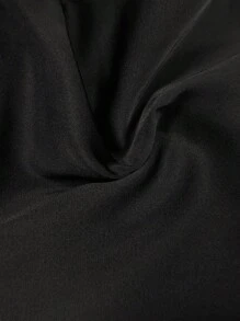 Elenzga 大码女式缎面高低露肩不对称褶饰腰部紧身 A 字连衣裙，夏季