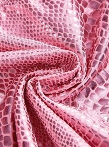 ROMWE Avant Y2K Retro Midriff-Baring 2 Pieces Set For Women, Sexy - Pink - View 6