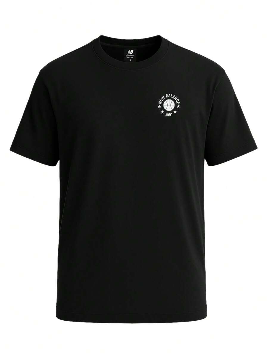 New Balance Men's Sports Tees & Tanks Soft Durable Comfortable Weekend Sports Outdoor MT33582BK - Black - View 1