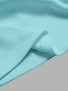 Slaydiva Lässiges, alltagstaugliches weißes Cami-Top mit tiefem U-Ausschnitt und Rückenausschnitt - Damen Tanktops, Damen Rippstrick-Tanktops, Damen Knopf-Tanktops