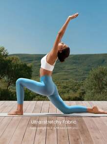 GLOWMODE 24英吋featherfit™十字交叉緊身褲 - 霧霾藍 - 查看 7