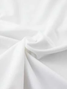 Áo thun in hình trái tim mùa hè thoải mái cho nữ - Phong cách thể thao giản dị - trắng - Xem 5