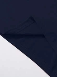 SHEIN LUNE Dinosaur Print Tee Graphic Tees Women Tops - Blue - View 3