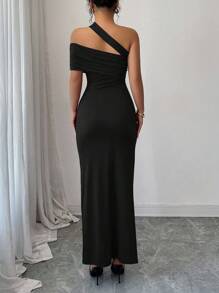 Rafferiza 女式休闲时尚金属花卉紧身连衣裙，春夏