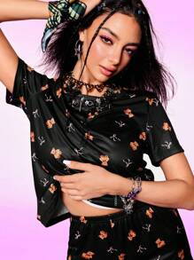 NotGurli Conjunto de pijama de moda casual de verano para mujer
