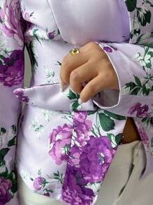 Elenzga Women's Printed Minimalist & Elegant Blazer Fall Cloth For Women