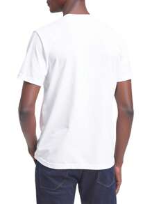 The North Face Men's SS Dome Relaxed Pocket Tee - White - View 2