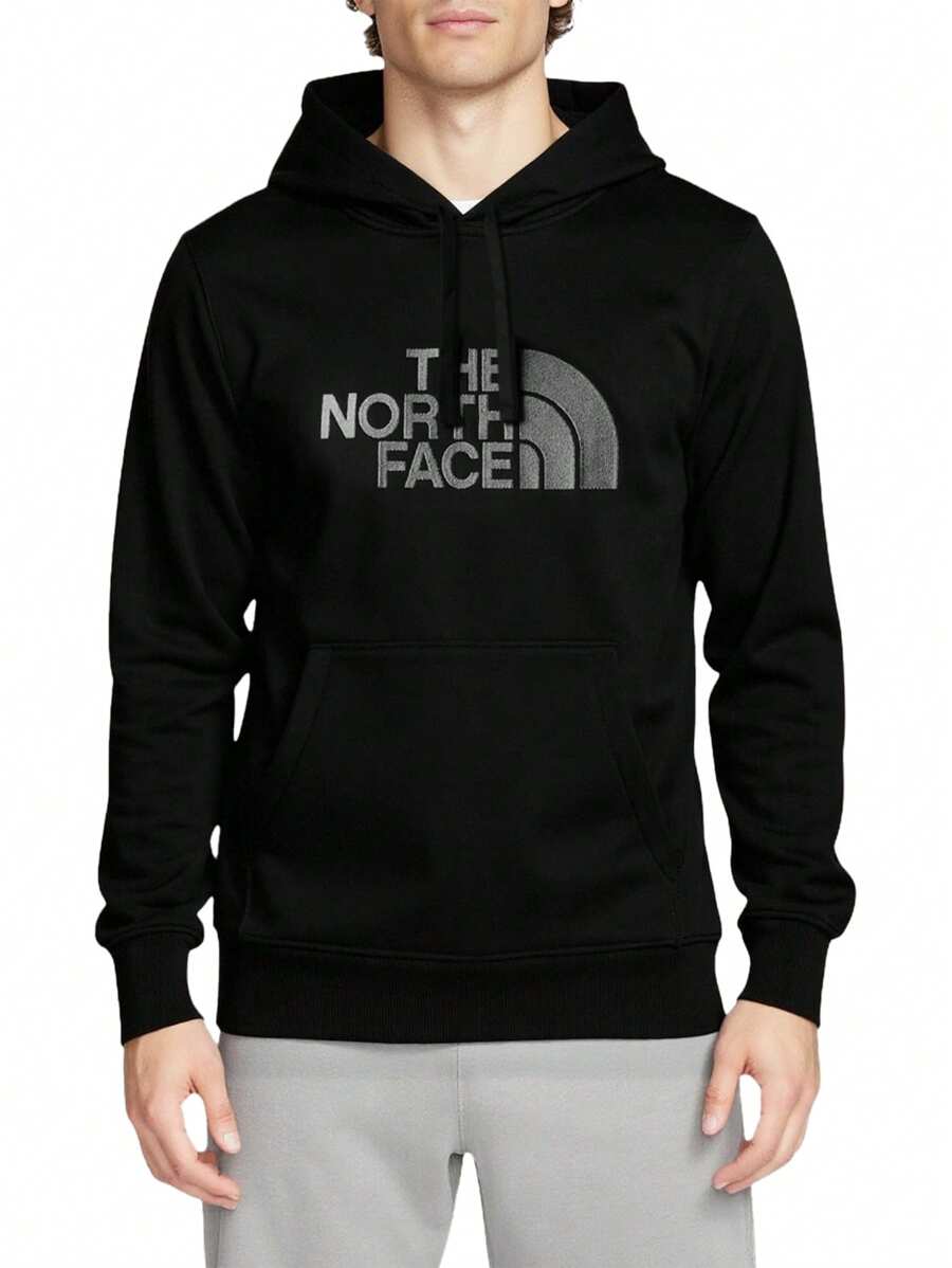 The North Face Men's DREW PEAK PULLOVER HOODIE - Black - View 1