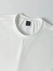 INAWLY Plus Size Women Solid Color Twist Back Design Fashionable Top For Summer