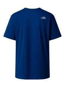 The North Face Men's S/S Essential Oversize Tee - Blue - View 2