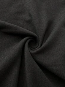 Chiquease Women's Summer Fashion Floral Decor Spaghetti Strap Dress With Slit - Black - View 7