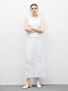 CUCCOO BIZCHIC CUCCOO Fashion Versatile Minimalist Backstrap High Heel Pumps - White - View 10