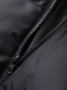 DAZY Tween Boys Padded Coat, Fall Clothes - Black - View 9