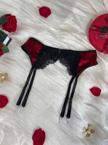 Charlaine Set de 2 piezas de lencería sexy para mujeres: medias de liguero y calcetines