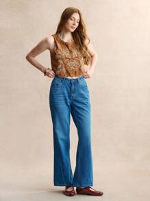 Rosivie Giày bệt mũi tròn màu đen mới cho nữ, giày ba lê thời trang bằng da đàn hồi, đế ngoài chống trượt thoải mái, thích hợp cho hoạt động ngoài trời, đi làm hàng ngày, giày bệt thường ngày mùa xuân/hè - Màu Đỏ Sâu - Xem 3