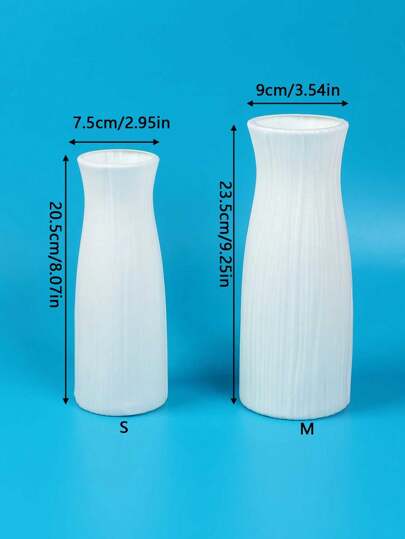 1pc Plastic Indestructible Vase Creative Weddings, Parties, Festivals, Home Donut Vases, Flower Arrangements, Centerpieces, Dining Tafel ations, Hotels, Restaurants, Parties view 2