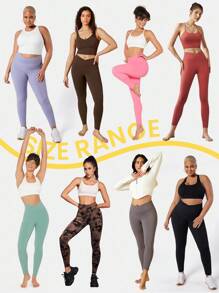 GLOWMODE 24英寸 Featherfit™ 交叉緊身褲 - 宇宙塵土紅 - 查看 9