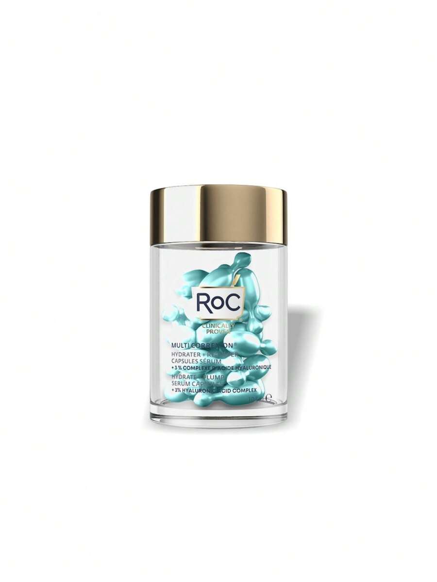 ROC Multi Correxion Hydrate + Plump Serum Capsules 10.5 Ml - White - View 1