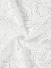 Ellevyn Veste fine et élégante à ourlet festonné en dentelle transparente pour femme. Vêtements de femme tout-saison automne/hiver, décontracté mais professionnel, idéal pour les femmes actives comme les enseignantes.