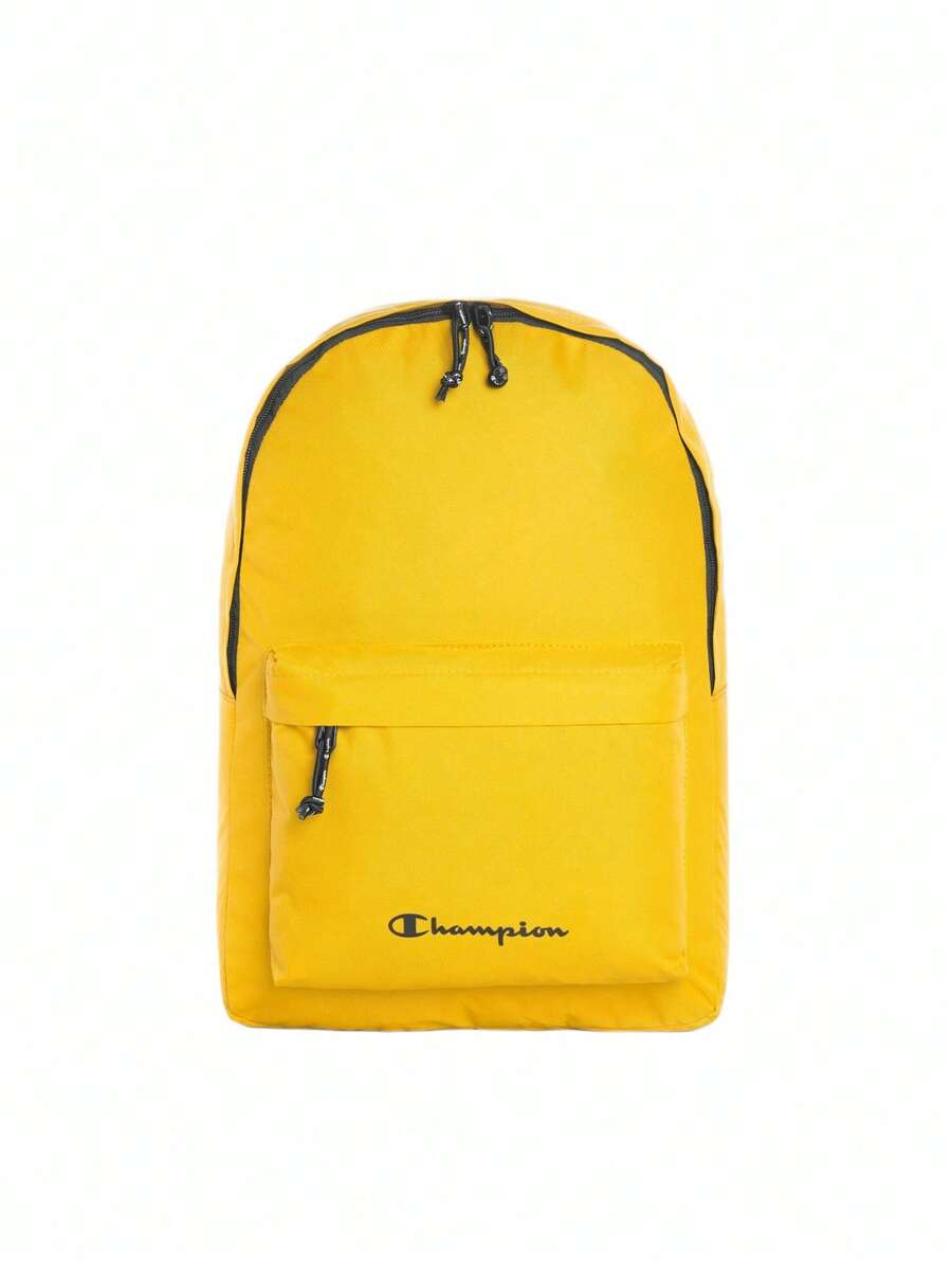 Champion Women's Letter Pattern Zipper Large Capacity Fashion Backpack, School Backpack - Yellow - View 1