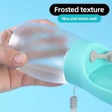 1 Pc Pet Water Bowl Portable Drinking Cup For Dogs, Dog Water Bottle For Dogs Cat Portable Leakproof Puppy Drinking Bowl Dispenser Outdoor Pet Drink Feeder Cup Supplies,Outdoor Travel Water Bottle Dog Outing Dog Stuff(Gray Style Tends To Be White))