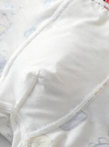 5条装小男孩卡通动物印花舒适平角内裤 - 彩色 - 查看 4