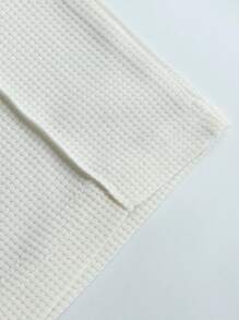 Manfinity Homme 2 sztuki/zestaw męski casualowy dwuczęściowy komplet z krótkim rękawem i spodniami w jednolitym beżowym kolorze, letni komplet w kolorze kremowym. Świetny prezent dla chłopaka lub męża. Przytulne stroje.