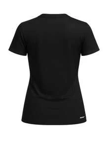 New Balance Sports Tees & Tanks Skin-Friendly Stretchy Soft Travel Daily Weekend WT33281BK - Black - View 2
