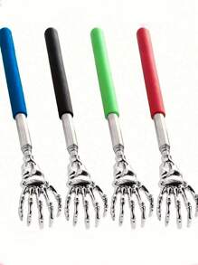 不锈钢鬼手瘙痒挠抓伸缩背部抓挠器背部按摩抓挠耙 - 彩色 - 查看 4