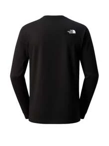 The North Face Men's L/S SIMPLE DOME TEE - Black - View 4